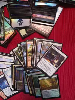 Huge 450ish Card LOT MTG Foil Theros Lotr Commander Full Art Master Basic Land - Image 3