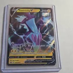 Pokemon Toxtricity V SWSH017 SWSH: Sword & Shield Promo Cards Holo Promo - Image 1