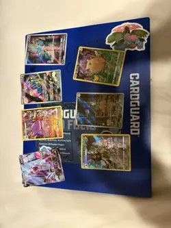 Pokemon TCG 7 Holo Cards Lot Mewtwo Pikachu Venusaur Kleavor Gengar English - Image 1