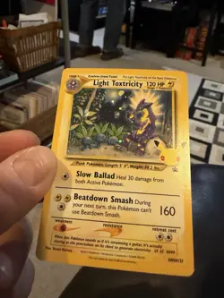 Light Toxtricity SWSH137 SWSH: Sword & Shield Promo Cards Holo - Image 3