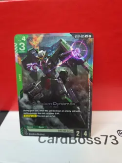 New - Gundam Dynames Gundam Card Game - ST07-005 LR - Image 4