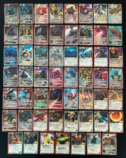 GODZILLA REVIVAL CB28 Battle Spirits M R C Complete Set Card Tokusatsu - Image 1