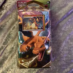 Pokemon TCG Sword and Shield Vivid Voltage Theme Deck - 60 Cards Charizard Theme 820650807596 - Image 1