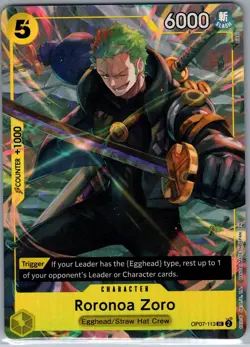 Roronoa Zoro (Illustration Box Vol.3) OP07-113 Promo - One Piece Card Game - NM - Image 1