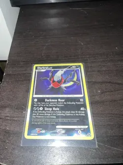 Darkrai 4/106 Great Encounters 2008 Pokemon Card Reverse Holo MP - Image 4