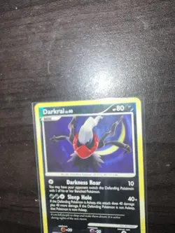 Darkrai 4/106 Great Encounters 2008 Pokemon Card Reverse Holo MP - Image 5