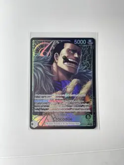 Op14-079 Crocodile Alt Art One Piece Card Game English - Image 1