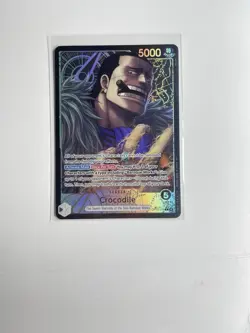 Op14-079 Crocodile Alt Art One Piece Card Game English - Image 2