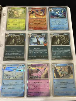 Pokemon Card Binder 72 NM Eeveelutions Masterballs Umbreons + Lot Collection 151 - Image 1