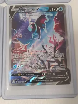 Pokemon Sealed Snorlax,Eevee Promo/Skuntank,Lumineon Alt Art Full Art Holo Cards - Image 2