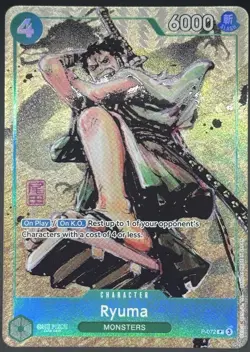 One Piece TCG Promo Ryuma P-072 Premium Card Collection Best Selection Vol.3 ODA - Image 1