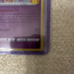 Pokemon TCG Mew Celebrations Promo Holo Rare 011/025 60HP Psychic Card - Image 4