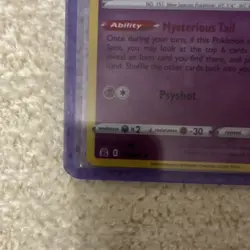 Pokemon TCG Mew Celebrations Promo Holo Rare 011/025 60HP Psychic Card - Image 5