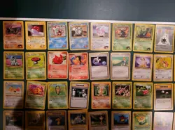 Lot Of 60 Vintage Pokemon Cards: Trainers, Shadowless, Mod Played - Image 2