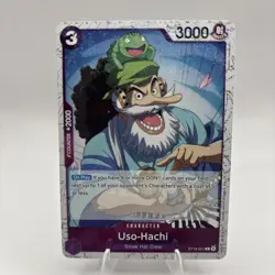 Uso-Hachi ST18-001 Holo Foil Premium Collection PRB02 One Piece Card Game - Image 1