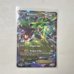 Pokemon Rayquaza EX XY73 Holo Promo Basic Dragon TCG Card English XY Set - Image 1