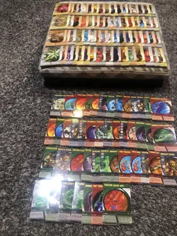 LOT 66 BAKUGAN 2008 METAL CARDS & 46 TRADING CARDS - Image 1