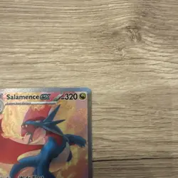 Pokemon TCG Salamence EX 187/159 Journey Together Special Illustration Rare Card - Image 2