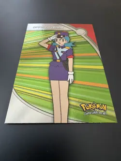 Topps Pokemon Tv Animation Series Heroes And Villains Officer Jenny Foil Card NM - Image 1