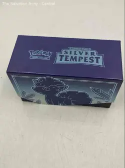 Pokemon TCG Sword & Shield & Silver Tempest Elite Trainer Cards Lot In Box - Image 2