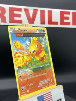 Torchic (Omega) #26/160 Uncommon XY - Primal Clash Non Holo Pokemon Card - Image 4
