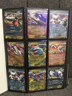 Pokemon TCG Binder 396 Cards - ALL Mega EX, EX, Promos, V, Poke Balls, ALL NM-M - Image 1