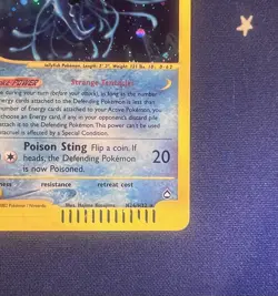 Pokemon TCG Tentacruel Holo Card H26/H32 Aquapolis. Great Condition - Image 4