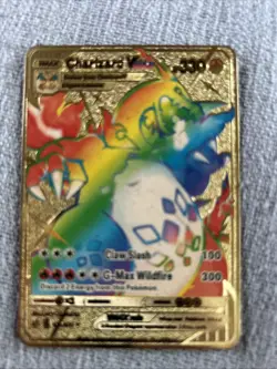 Charizard Vmax golden medal card - Image 1