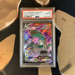Rayquaza VMAX PSA 10 VMAX Climax 252/184 Japanese Pokemon Card Gem Mint - Image 1