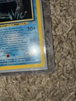 Pokemon TCG Neo Revelation Shining Gyarados 65/64 Secret Rare Holo Card English - Image 3