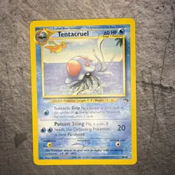 Tentacruel Southern Islands Promo Set 10/18 English Pokemon Card - Image 2