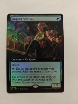 MTG: Jaspera Sentinel (0770) ~ Extended Art - Foil - Secret Lair - LP/MINT - Image 1