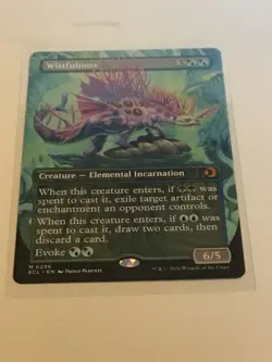Magic: The Gathering -Wistfulness #0296 ECL Borderless Lorwyn Eclipsed - Image 1