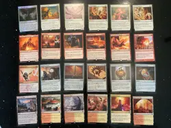 Mtg Small Boros Bundle, Talisman Of Conviction, Fireball, Vandalblast Etc - Image 1