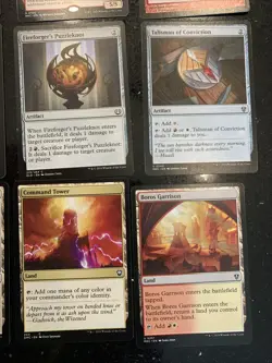 Mtg Small Boros Bundle, Talisman Of Conviction, Fireball, Vandalblast Etc - Image 2