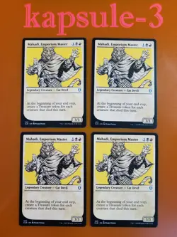 4x Mahadi, Emporium Master | Showcase | Battle for Baldur's Gate | MTG Magic - Image 1