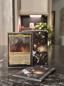 MTG Warhammer 40k The Ruinous Powers Commander Deck w/ Sleeves - Image 1