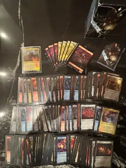 MTG Warhammer 40k The Ruinous Powers Commander Deck w/ Sleeves - Image 3