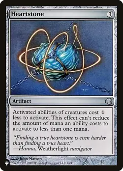 Heartstone 1x MtG Mystery Booster List MB1 SP/NM - Image 1