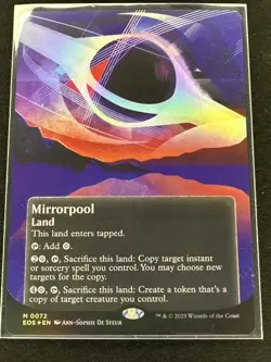 Mirrorpool (0072) (Borderless) Edge of Eternities: Stellar Sights Foil - Image 1