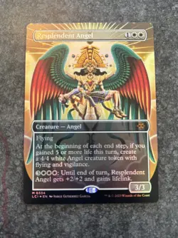 Resplendent Angel BORDERLESS M 0334-MTG: he Lost Caverns of Ixalan-FOIL - Image 1