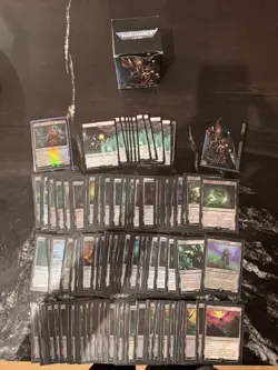 Warhammer 40k Necron Dynasties Commander Deck w/ Sleeves - Image 4