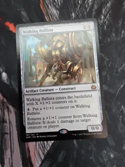 Magic the Gathering Walking Ballista Rare Artifact Creature Aether Revolt - Image 1