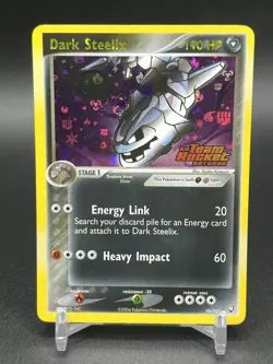 Pokemon TCG Dark Steelix 10/109 - EX Team Rocket Returns - Reverse Holo - NM - Image 1
