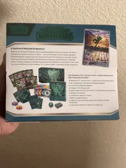 Pokemon TCG Twilight Masquerade ETB Elite Trainer Box Sealed Scarlet & Violet - Image 2