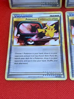 Pokemon Tcg Pokemon Communication 98/123 Heartgold & Soulsilver Non Holo x4 - Image 4