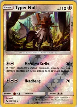 Pokemon | SM - Ultra Prism | Type: Null | 115/156 | Reverse Holo | MP - Image 1