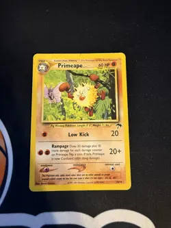 2001 Pokemon - Primeape Non-Holo - Southern Islands Expansion 18/18 - WOTC - Image 1