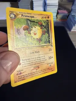 2001 Pokemon - Primeape Non-Holo - Southern Islands Expansion 18/18 - WOTC - Image 2
