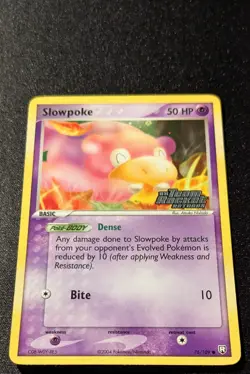Pokemon TEAM ROCKET RETURNS - #76/109 Slowpoke - Reverse Holo - ENG - Near Mint+ - Image 4